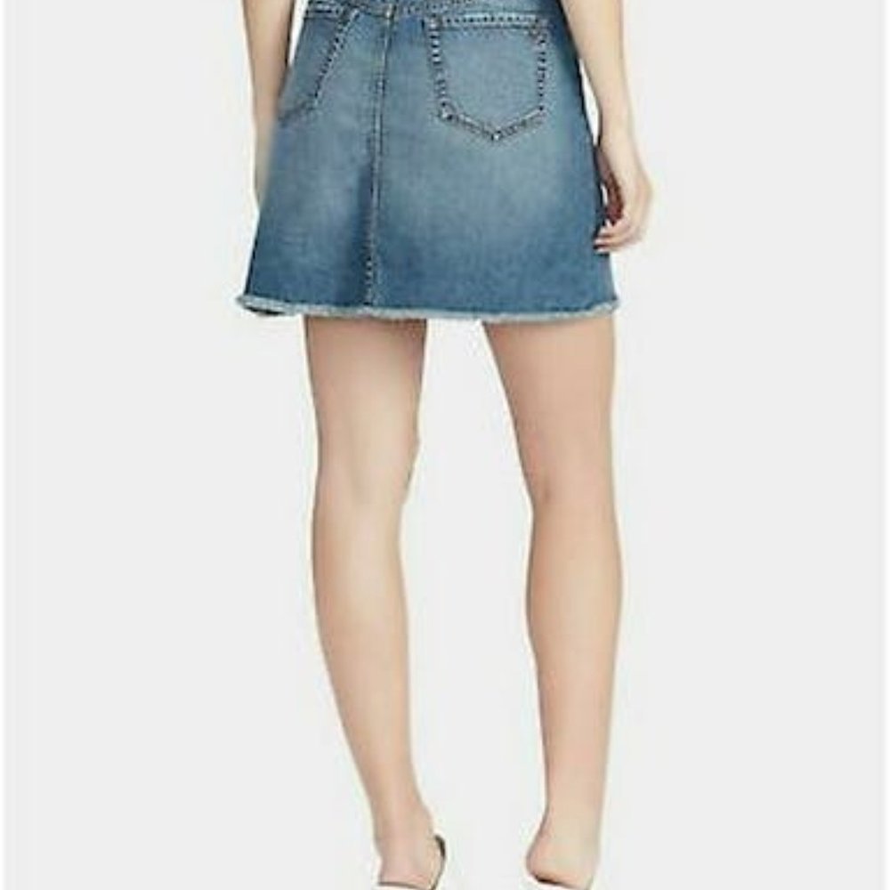 William Rast a-Line Denim Skirt - Picture 3 of 4
